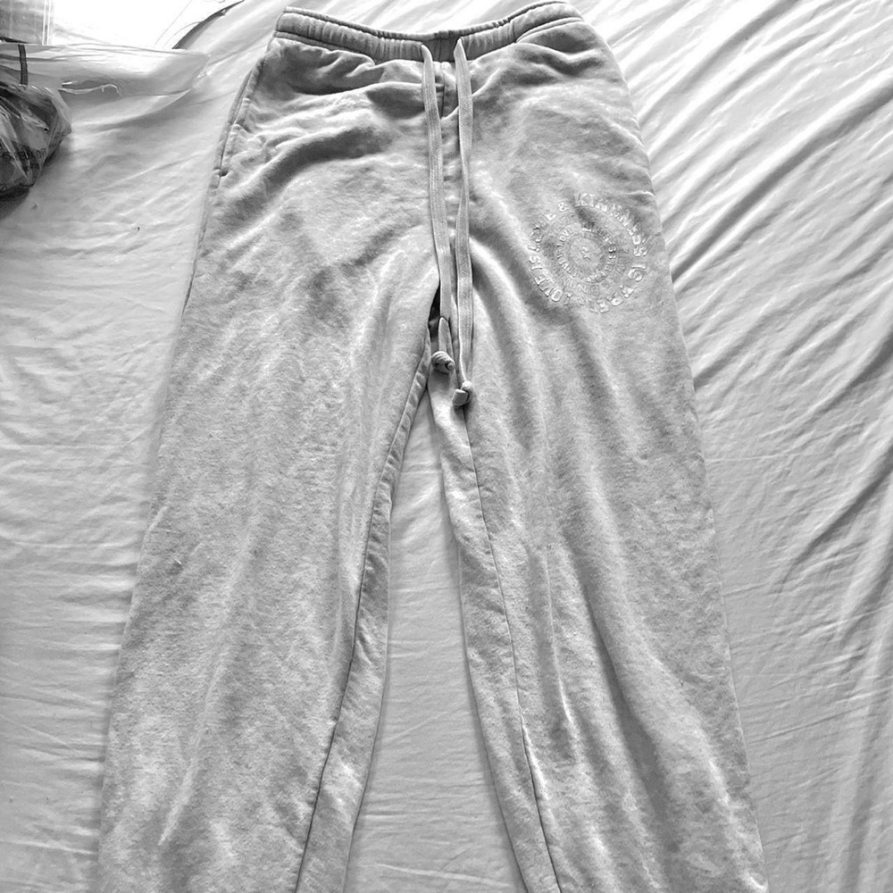 Tannish/Gray Sweatpants
